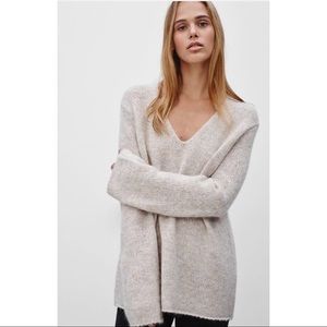 Aritzia GOLDEN by tna wool sweater